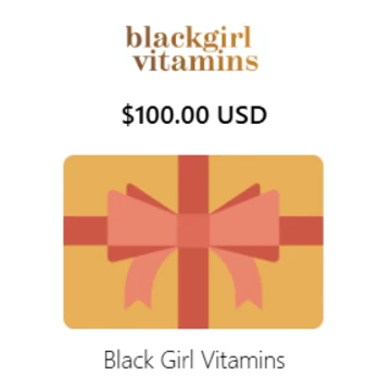 Black Girl Vitamins Gift Card - Image 4