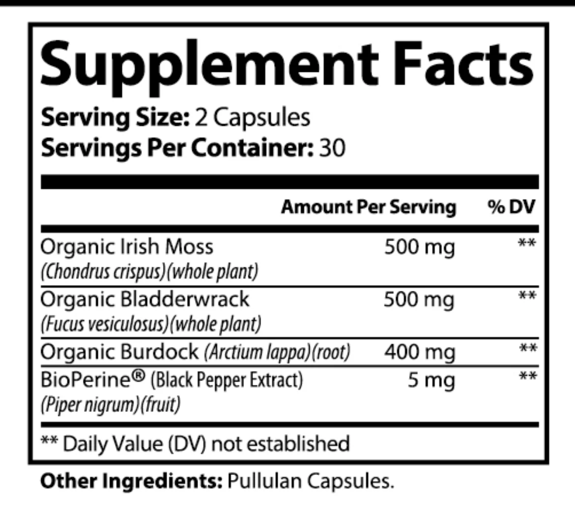 Organic Sea Moss (Pills) - Image 6